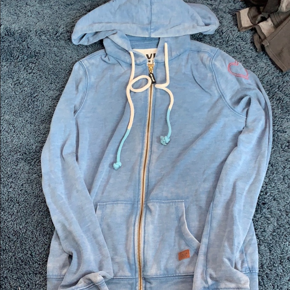 Girls zip-up sweatshirt